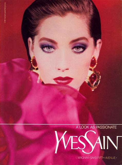 ysl makeup ad 90s|90s makeup artist glam.